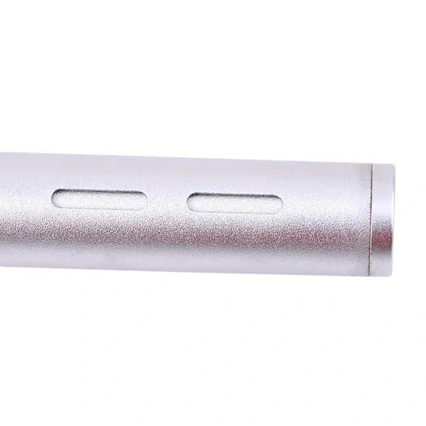 Bærbar foldbar grill i rustfrit stål og aluminium til bålmadlavning til camping, picnic, grill, sølv