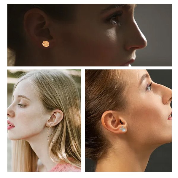 CDQ Snygga ører, hängande ører for kvinner og flickor smycken