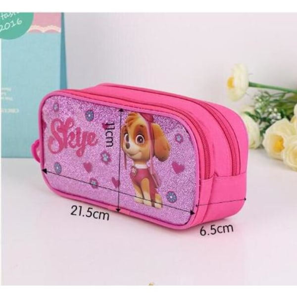 Rosa Paw Patrol Rosa Ryggsäck Skolväska 3-pack Födelsedagspresent Rosa