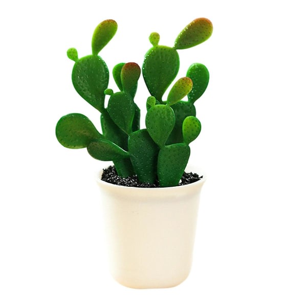 Artificiell kaktus Bonsai Konstgjorda tropiska växter Kreativa dekorasjoner CDQ