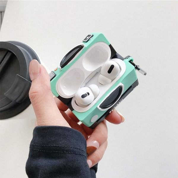 Airpods-skydd, Airpods-fodral, Airpods-fodral, Airpods-överdrag, 3D-bil