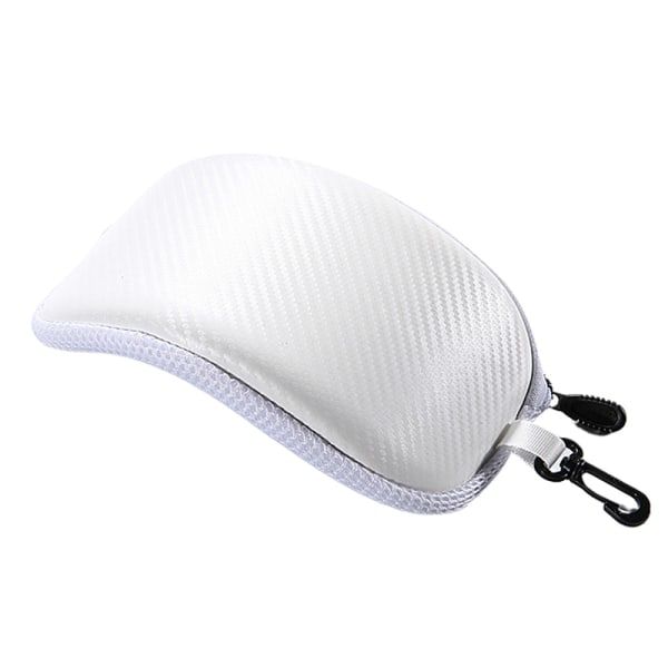 Ski Goggle Beskyttelsesetui Motorcykel Brilleboks Opbevaring Lynlås Sort onesize