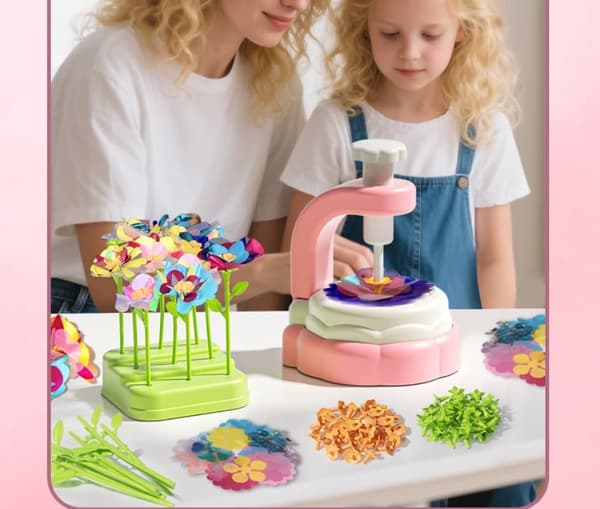 Blomsterleksaker DIY Pysselset för Barn 4-9 år Flickor & Pojkar, Pedagogiska Leksaker_TF_TF