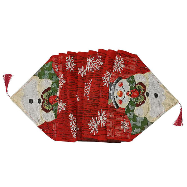 Snowman bordsduk bomull och linne julprodukter jul