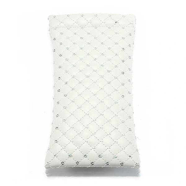 Sequined Glasses Case - Choose Color White White Vit
