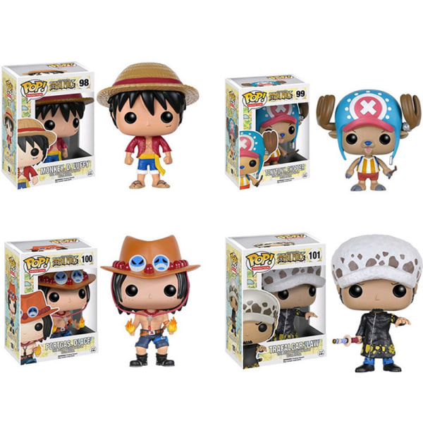 CDQ 1 st Anime One Piece Figur Luffy Figur Doll Collection Toy Luffy