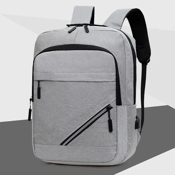 Portable Leisure Shoulder Bag, Notebook, USB Charging, Book Gift, Student Riding, 15-inch LOGO Activity Computer Bag Red red