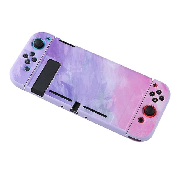 Skyddsskal Ns Switch Game Host Console Tpu All-inclusive Soft Cover Case För Nintendo Switch Tillbehör Fuchsia