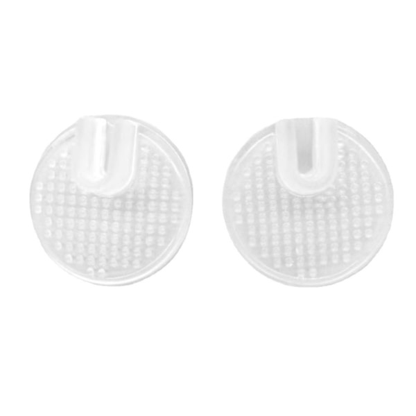 5 par halkfrie silikon sandal tåbeskyttere Puter sandal flip-flop tåbeskyttere, klare