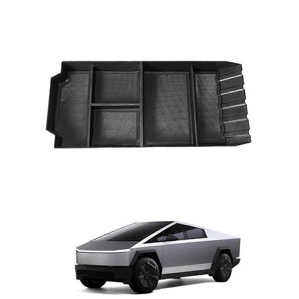 For Cybertruck 2024 Armlene Oppbevaringsboks Rom_tfrf