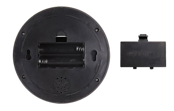 2 premium dummy LED-säkerhetskameror med rörelsesensorer – svarta, batteridrivna, inomhus/utomhus