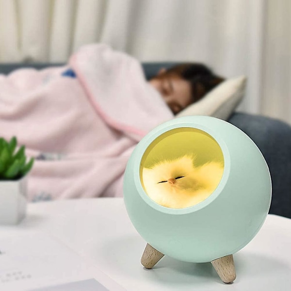 Bluetooth Katt Nattlampa (Standard - Grön)