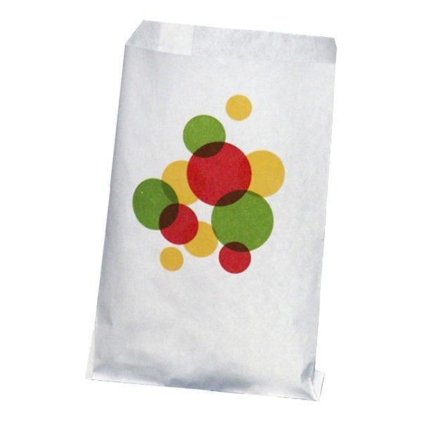 Retro Karkkipussit - Pussit Karkeille Valkoinen White 200-Pack