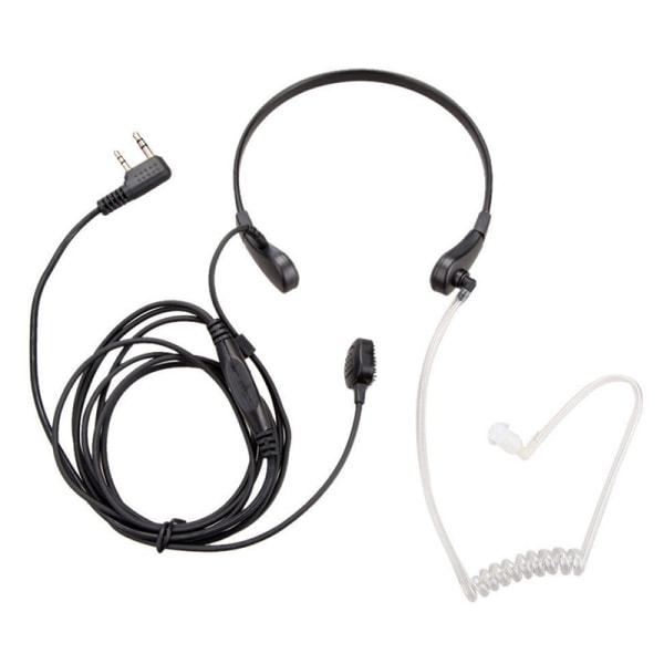 Halsmikrofon Headset Finger PTT for Baofeng UV5R 888s Ra Black one size