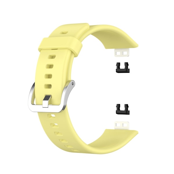 Silikoni Ranneke Huawei Watch Fit - Keltainen Yellow Gul