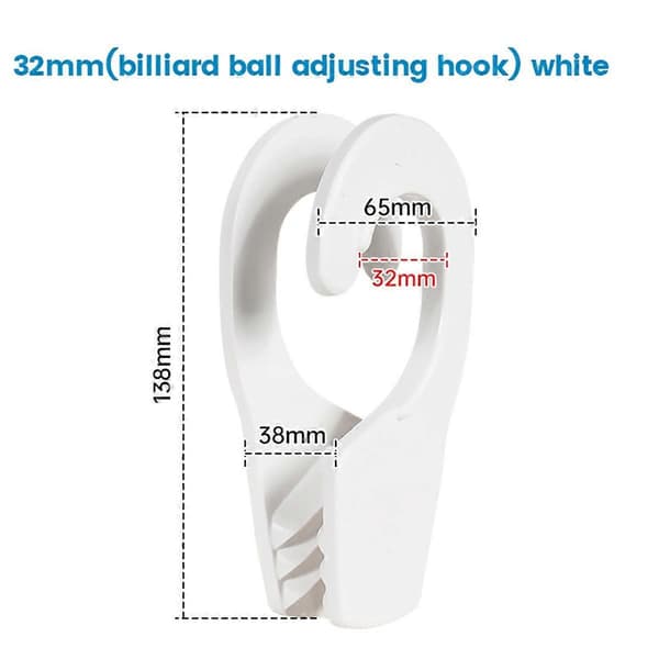Rørmonteret bådkrog hurtigkobling 32mm hvid_tfrf