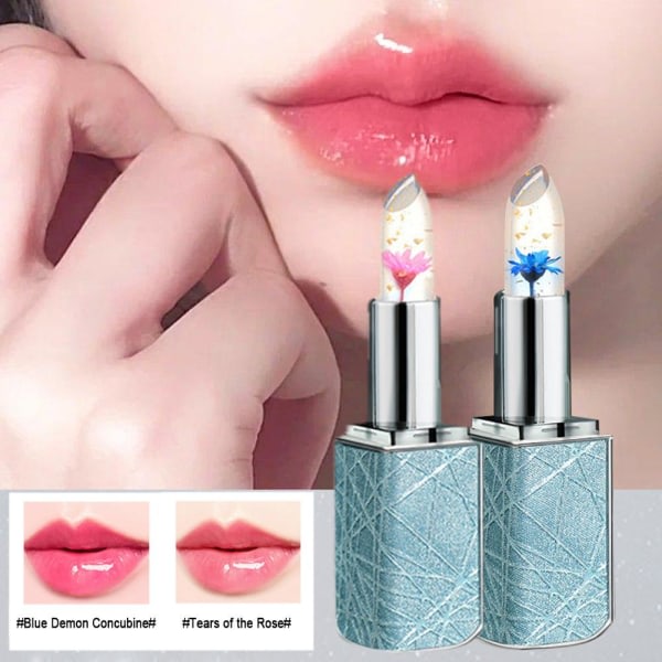 Moisturizer Changing Waterproof Balm Magisk Fargetemperatur Lip blue fairy 3,8g