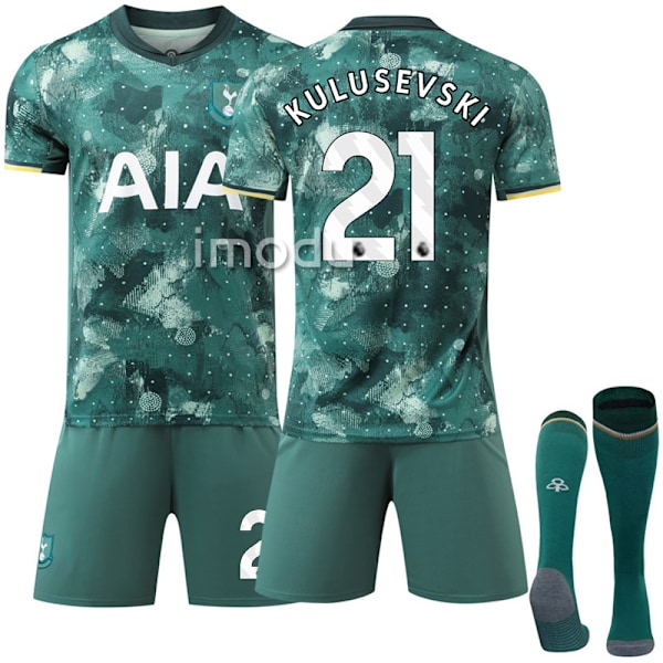 Tottenham Hotspur Borte Fotballdrakt 2024-2025 Nr 21 Kulusevski Away 18