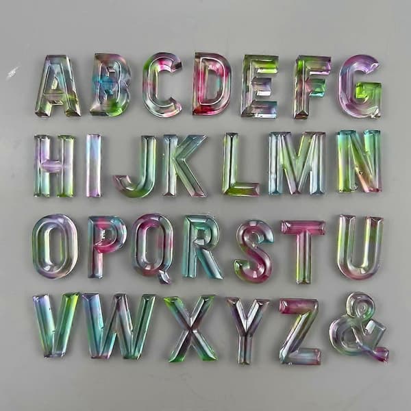 Silikone Epoxy Resin Støbeforme Silikone Resin Forme Store Bogstaver_tfrf