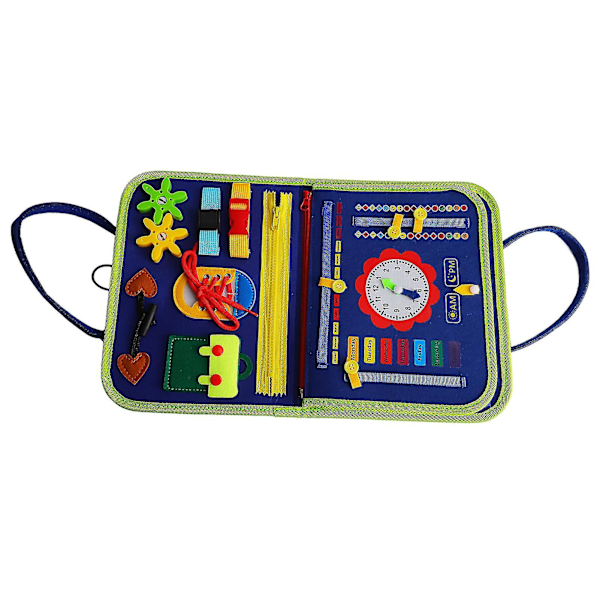 Preschool Sensory Activity Board - Develop Early Learning Skills with Toddler Toy