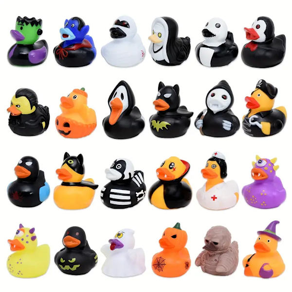 36 kpl Jeep Ducks Ducked -tunnisteita piilottamiseen Carnival Cruise Hiding Duck -peliin Jeep-auton koristeluun 36