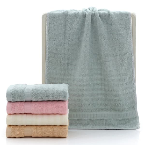 Håndklæder, Superabsorberende Bløde Bomulds Håndklæder (1 Pakke, 13,7 x 29,5 tommer), Green Wave