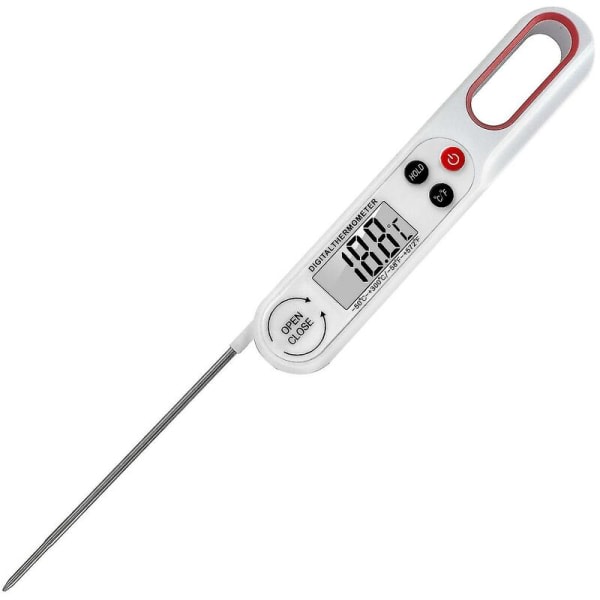 Mattermometer BBQ BBQ termometer termometer bakning hopfällbar termometer
