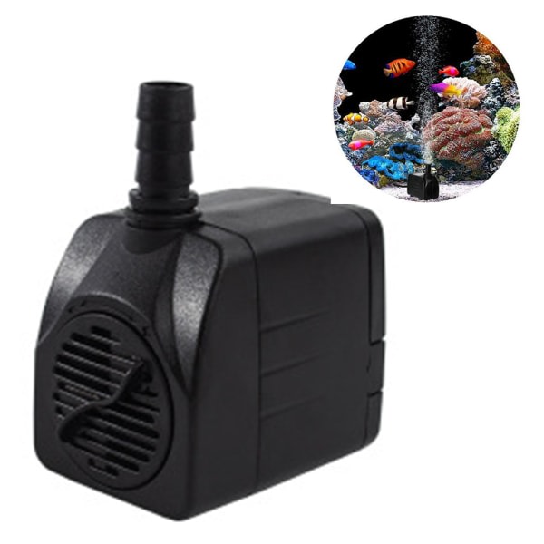 CDQ Ultratyst vann pumpe for akvarium Visk-stille drift EU-plugg  45W