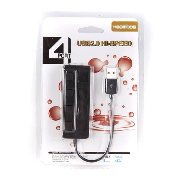 Velegnet til 4-ports USB 2.0 datahub_tfrf