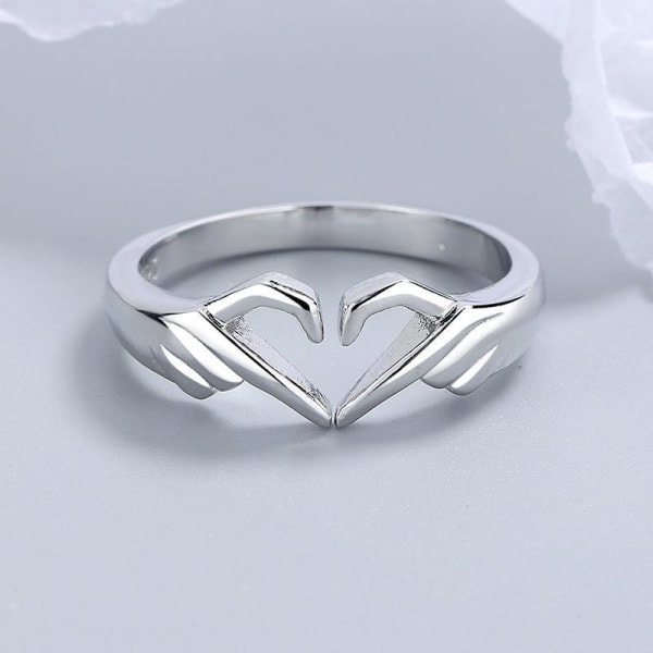Ångest- och stressring - Fidget Ring - Silverfärgad #7 #7