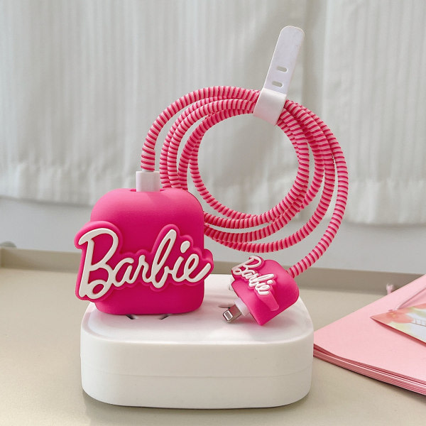 CDQ 1 sæt rosa Barbie cover cover
