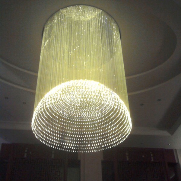 50m x 0,75 mm/1,0 mm Fiberoptisk Kabel Glödande LED-Ljus 50MX1MM 50mx1mm