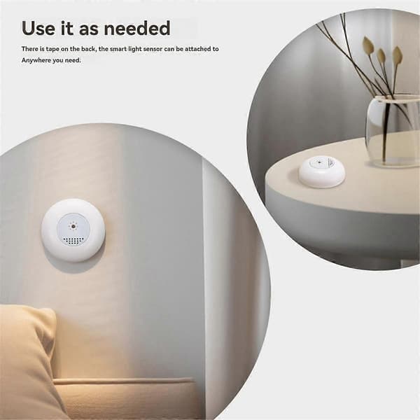 Smart Lyssensor Tuya Smart Home Zigbee Lyssensor Enhed App-styret Lysstyrke Detektor D