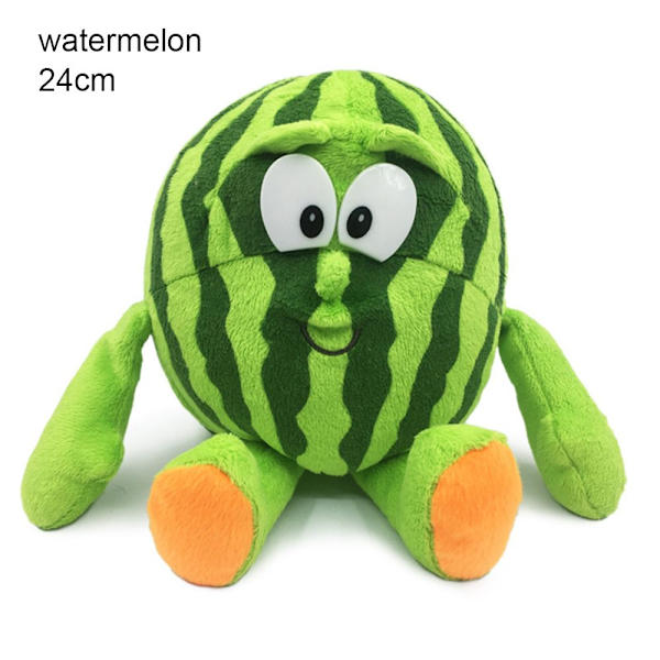 25 cm frukt plysch docka grönsaksleksak 24cmwatermelon