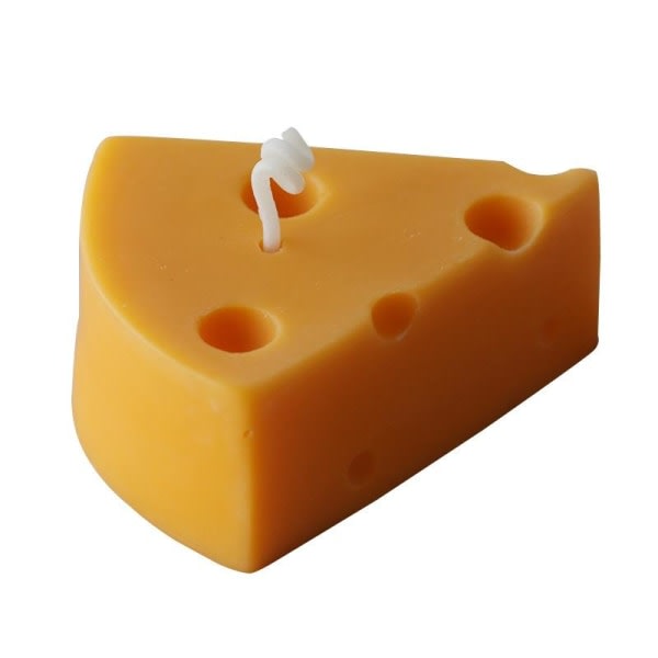 ljusformar ljus stearinljus DIY gjutformar i silikonform MJ87 enkel jämn ost