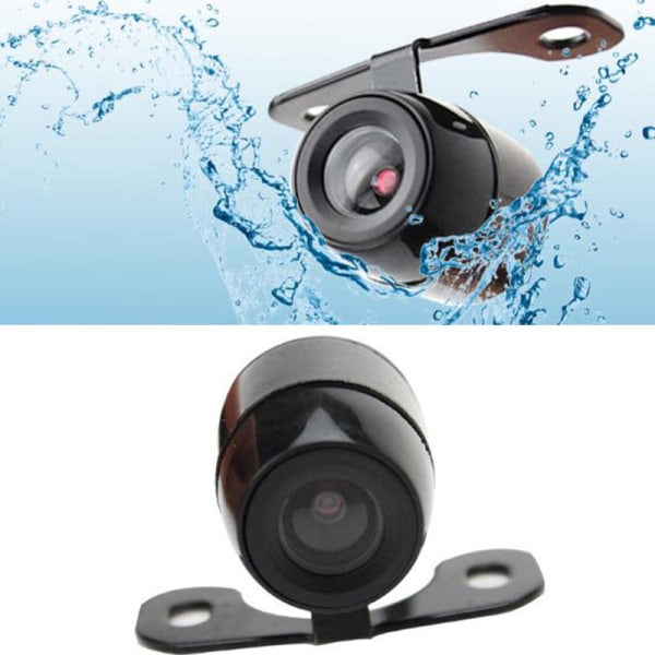 170° CMOS Mini Färg Backkamera för Bil Fram/Bak Svart