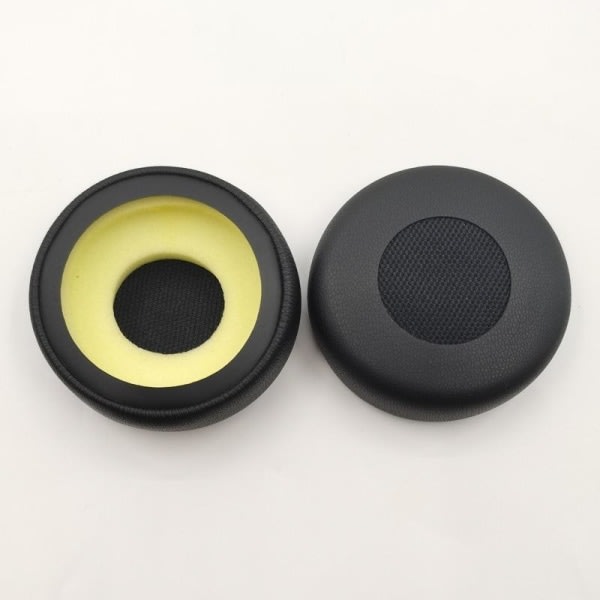 Ørepuder til Jabra Evolve 20 20se 30 30II 40 65 65+ cus sort proteinlæder svart proteinläder