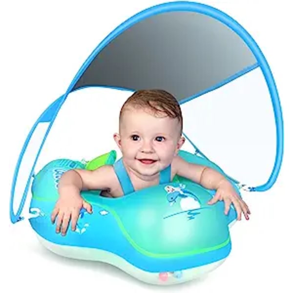 Barn som simmar flyta oppblåsbar baby pool flyta