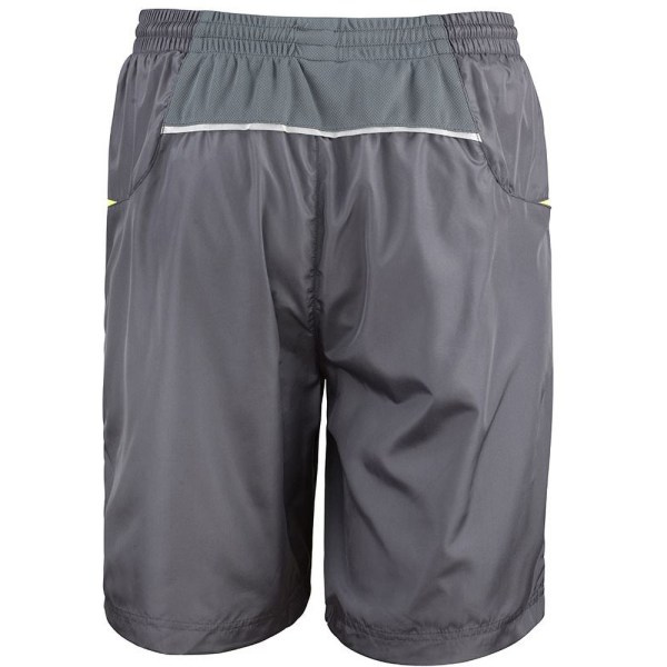 Spiro Herr Micro-Team Sports Shorts 2XL Grå/Lime Grey/Lime 2XL zdq