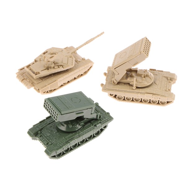 F?r gutter 1/4PCS 1/144 T-90MS Tankmodell TOS Milit?r Kamp Multicolor 4PCS