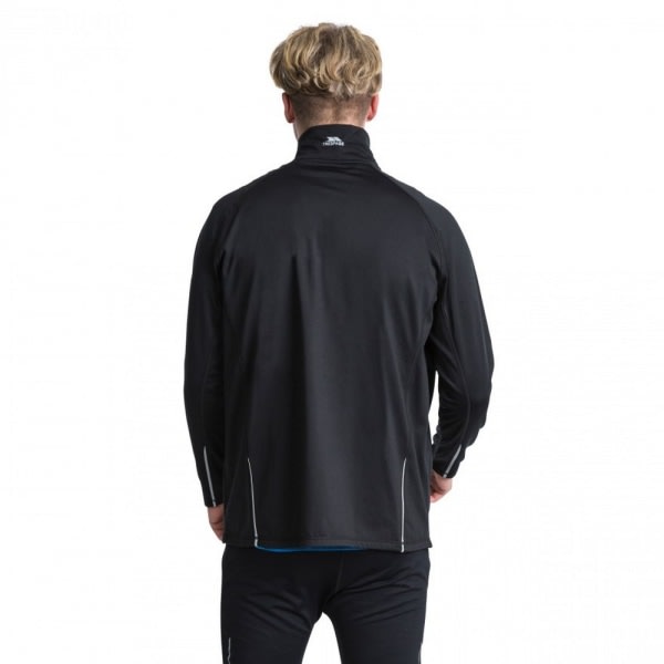 Trespass Clive Full Zip Active Top XXS Svart Black XXS zdq