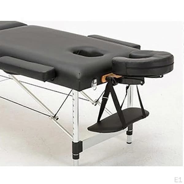Massagebord Ansigts pude, Sort