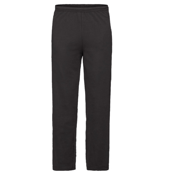 Fruit Of The Loom Lättvikts joggingbyxor för män / joggingbyxor L Black L zdq