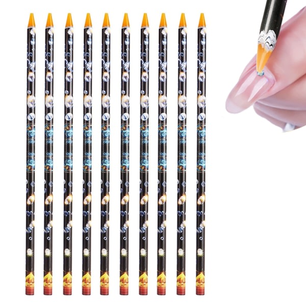 CDQ Crystal Diamond Selecter Penna Nail Dot Crayon Selvhäftande