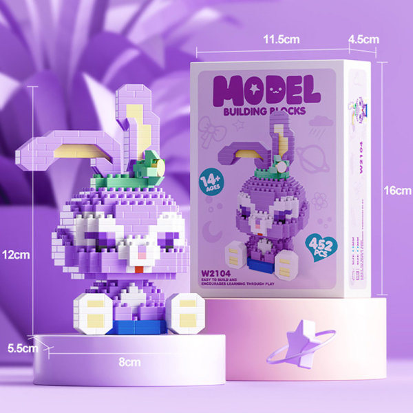 Kompatible mikrobyggeklodser - Kreativ mangfoldighed for anime- og tegneseriefans Stardew Reina Belle