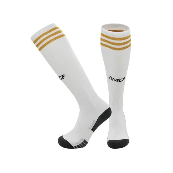 Fodboldstrømper til børn og voksne 24 Real Madrid Home White Adult One Size 36-45