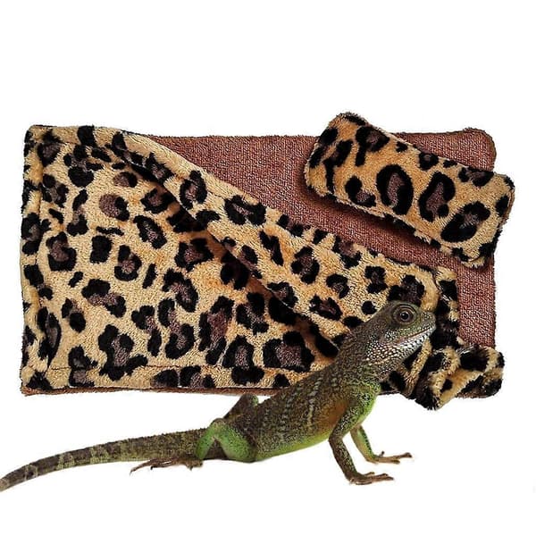 Skäggagam Sovbädd Litet Djur Sovsäck Kameleonter Geckos Tillbehör
