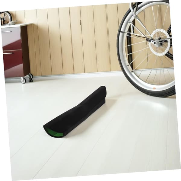 E-cykel batteridæksel, neopren termisk isolering og stelbeskyttelse, til kolde og regnfulde ture, universal 28-32 cm, sort grøn