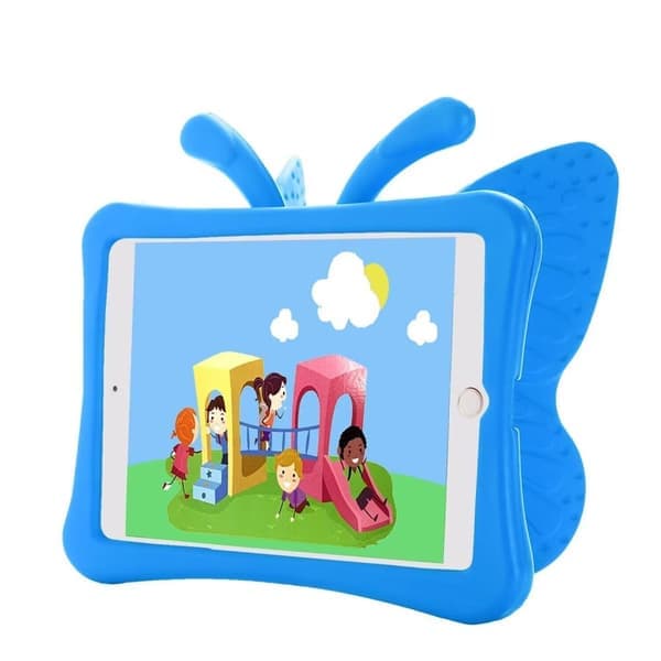 Fjärilsskal til iPad Mini 1/2/3/4/5, (7,9\"), blå—pa