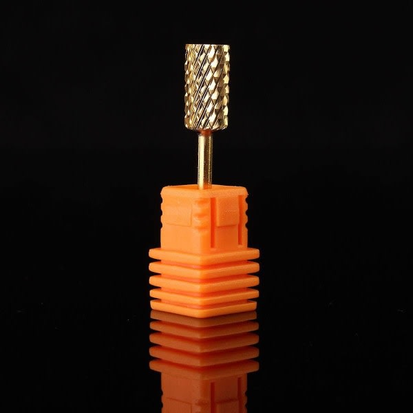 Carbide Clean Nagelborrværktøj Rotary File Manikyr Pedikyr (5 st, Orange) zdq